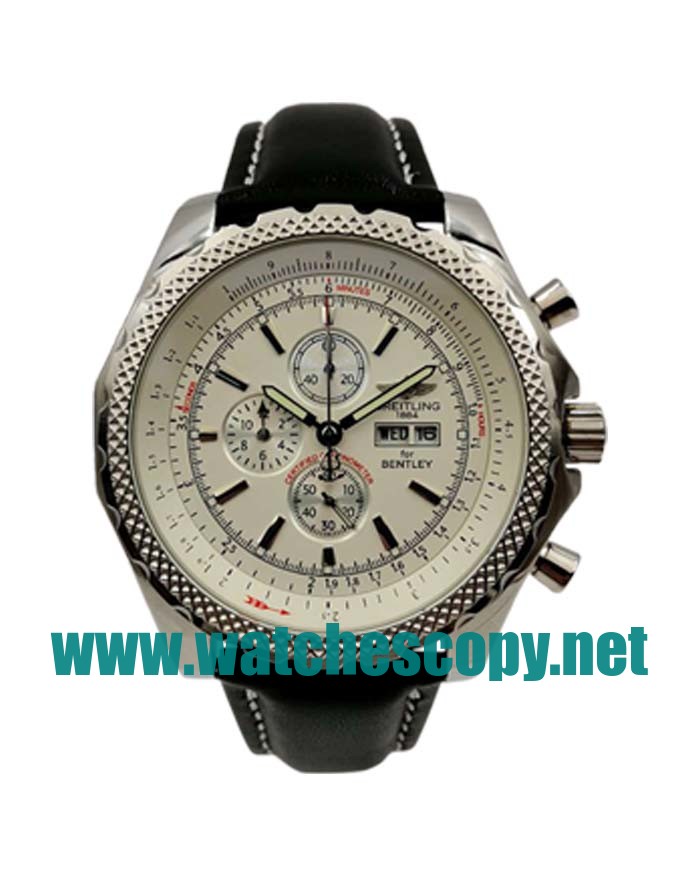 UK Cheap Breitling Bentley GT A13362 Replica Watches With Silver Dials For Men