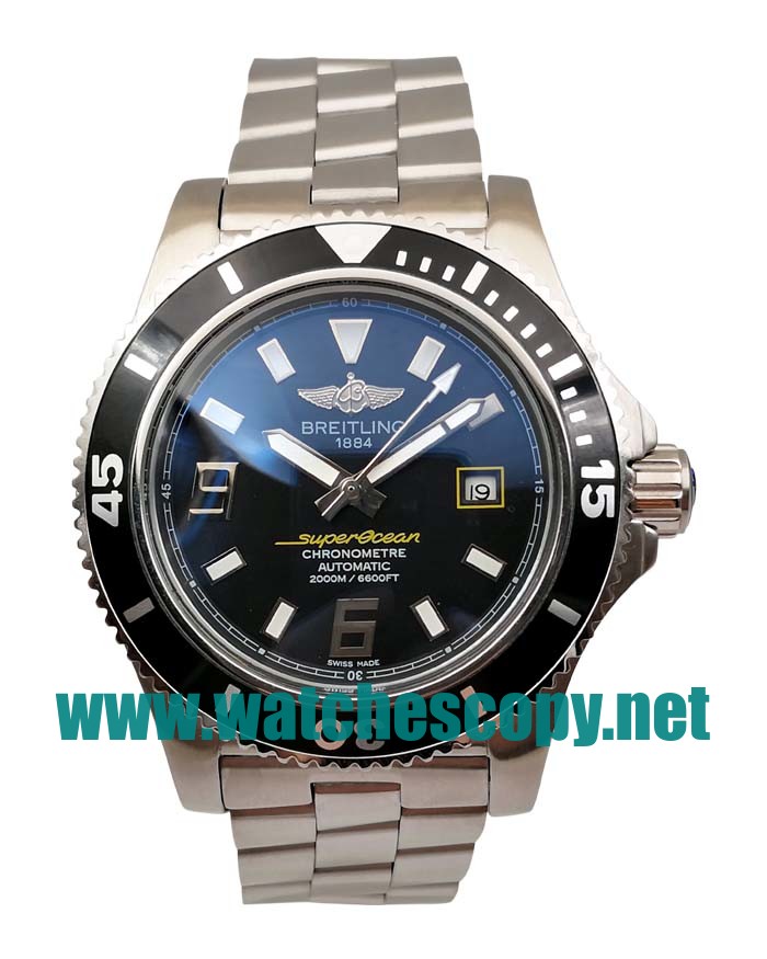 UK High Quality Fake Breitling Superocean A17391 With Black Dials For Sale